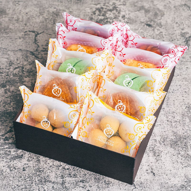 秋田の焼き菓子10個セット(5種類×2個)