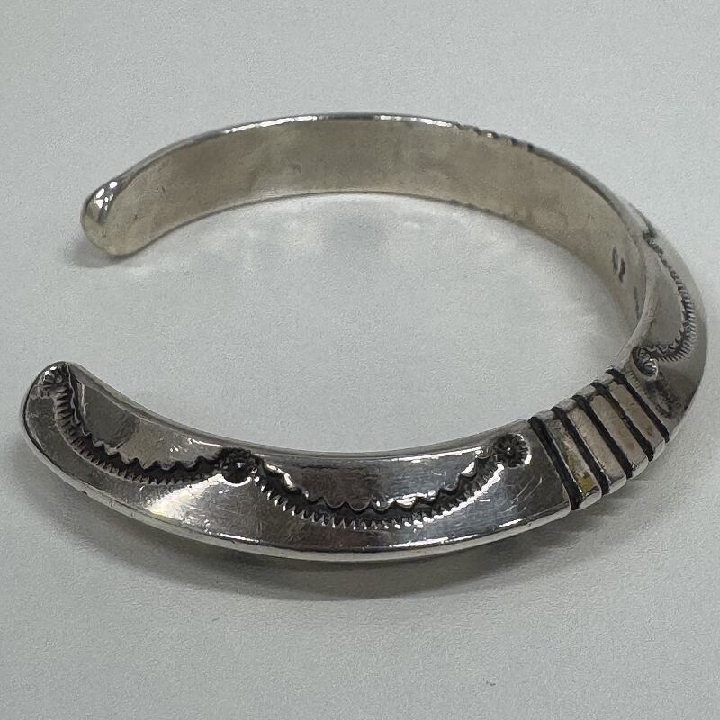 Navajo Clendon Pete / ナバホ族 トライアングル バングル INDIAN