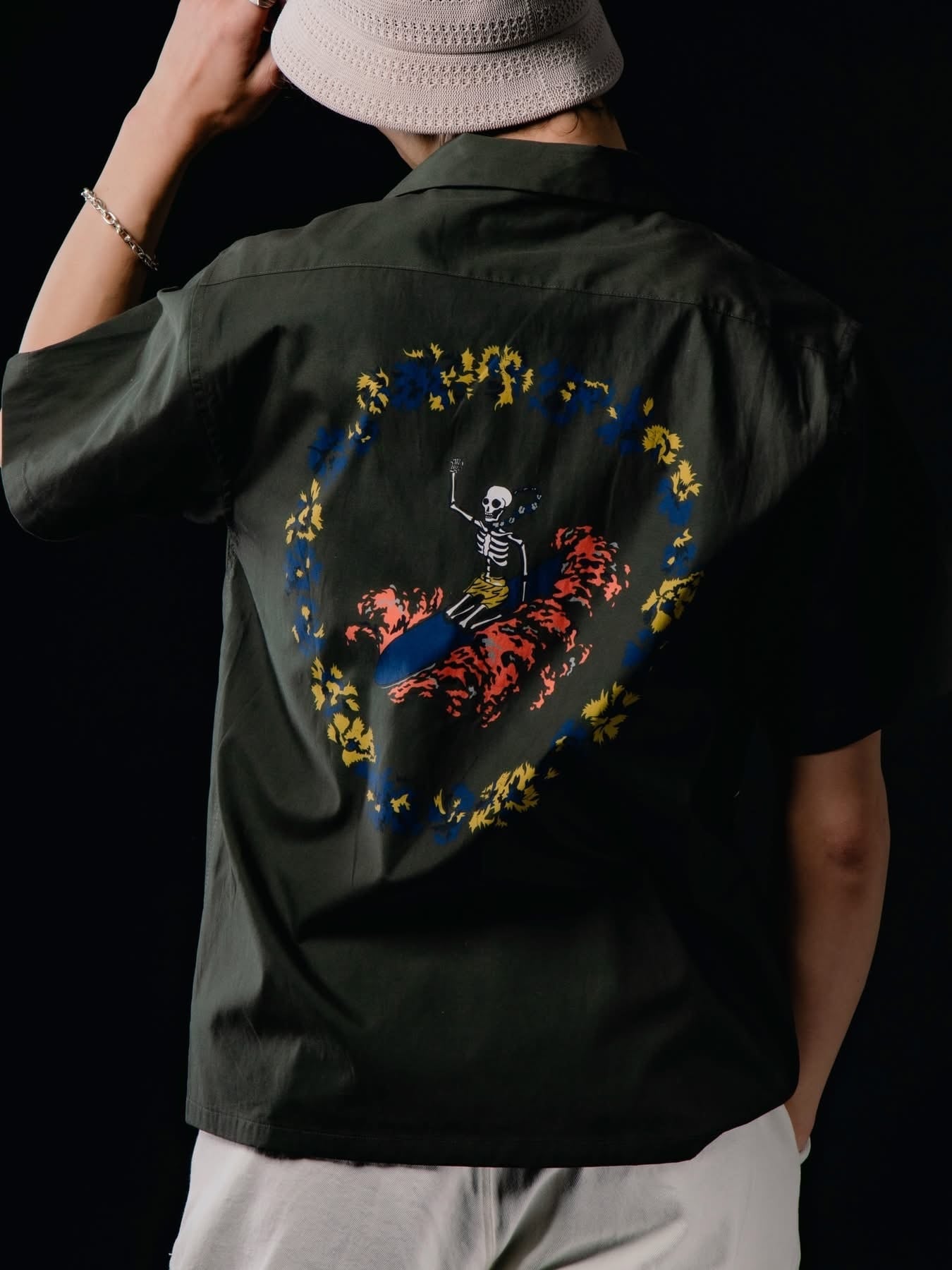DRESS HIPPY/TIGER SOUVENIR JACKET (BLACK) | SOUTHERN SOL WORKS