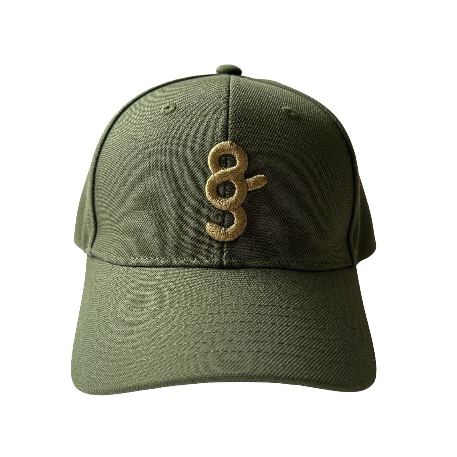 8G SHOOT LOGO CLASSIC BASEBALL-CAP -KHAKI / BEIGE-