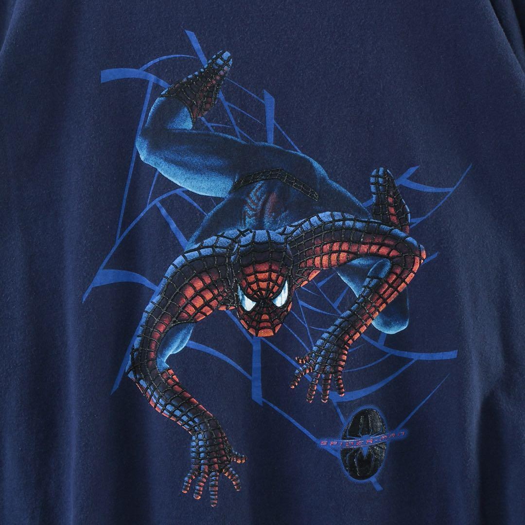 希少】USA製 スパイダーマン Tシャツ プリント ヴィンテージ アメコミ-