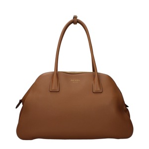 PRADA プラダ レディース ショルダーバッグ レザー ブラウン