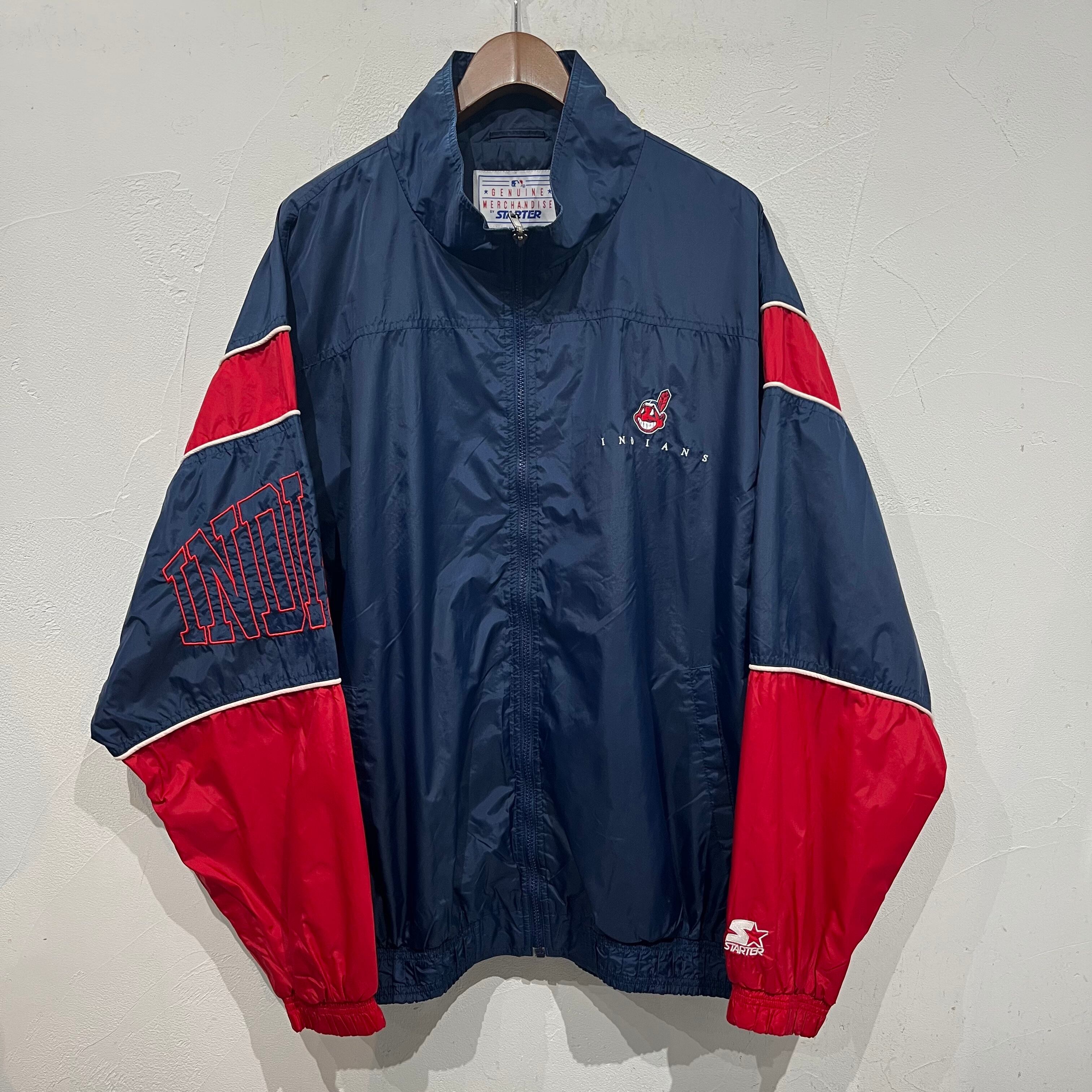 赤 90年代 size : 2XL【 INDIANS 】STARTER スターター MLB