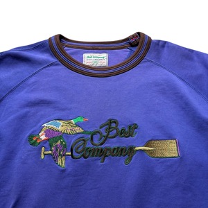 BEST COMPANY embroidery sweat shirt