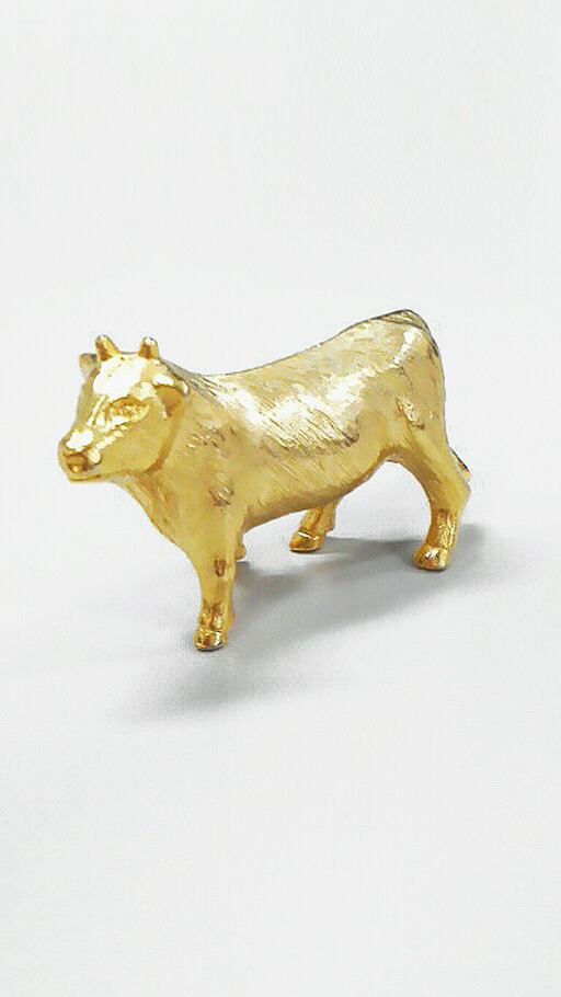 牛の箸置き金色・銀色[gold silver chopstick rest cow] | comyplanet powered by BASE