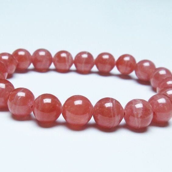 インカローズ ブレスレット 10mm 一点物 199-234