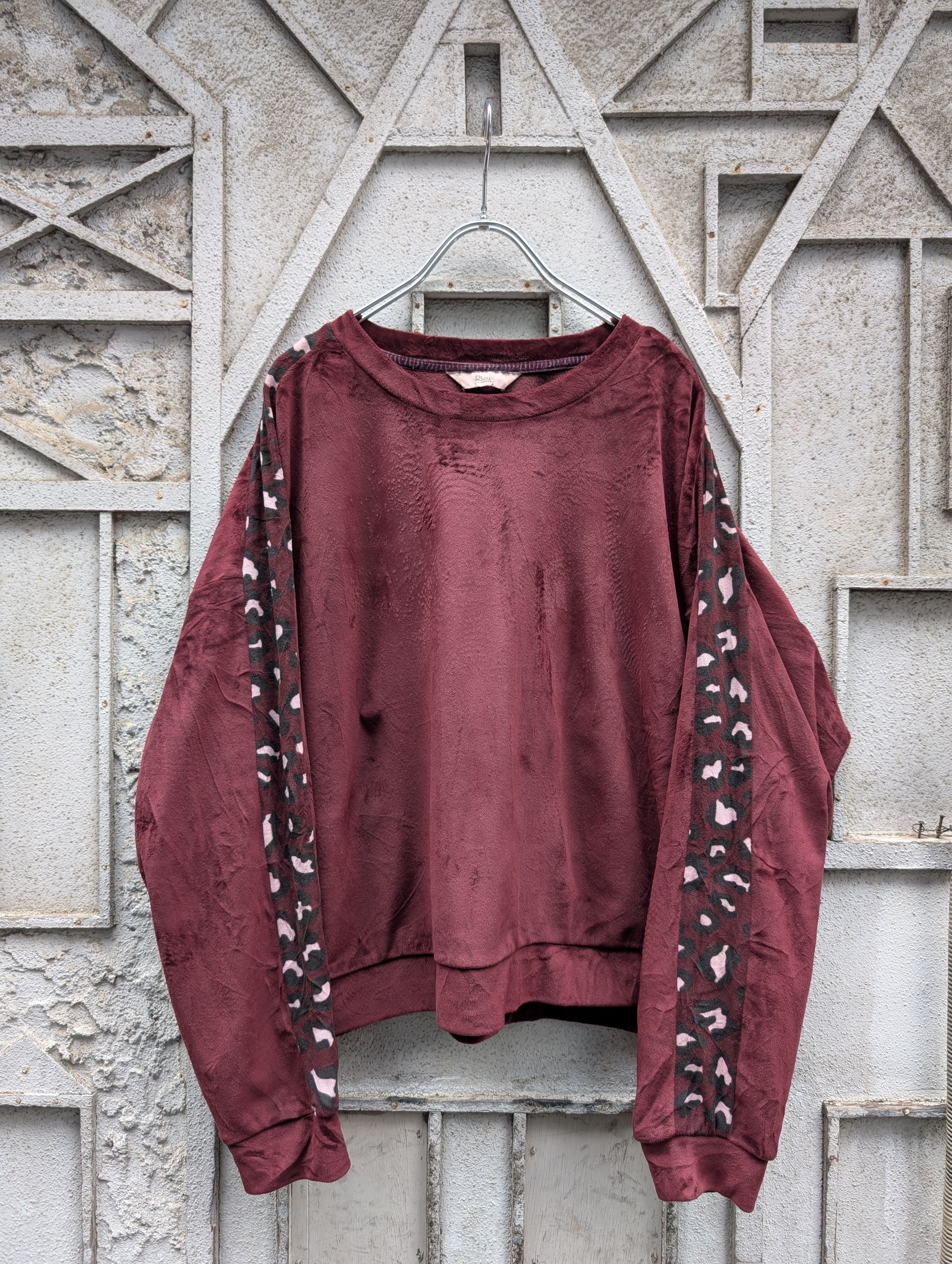 "LEOPARD" velour L/S