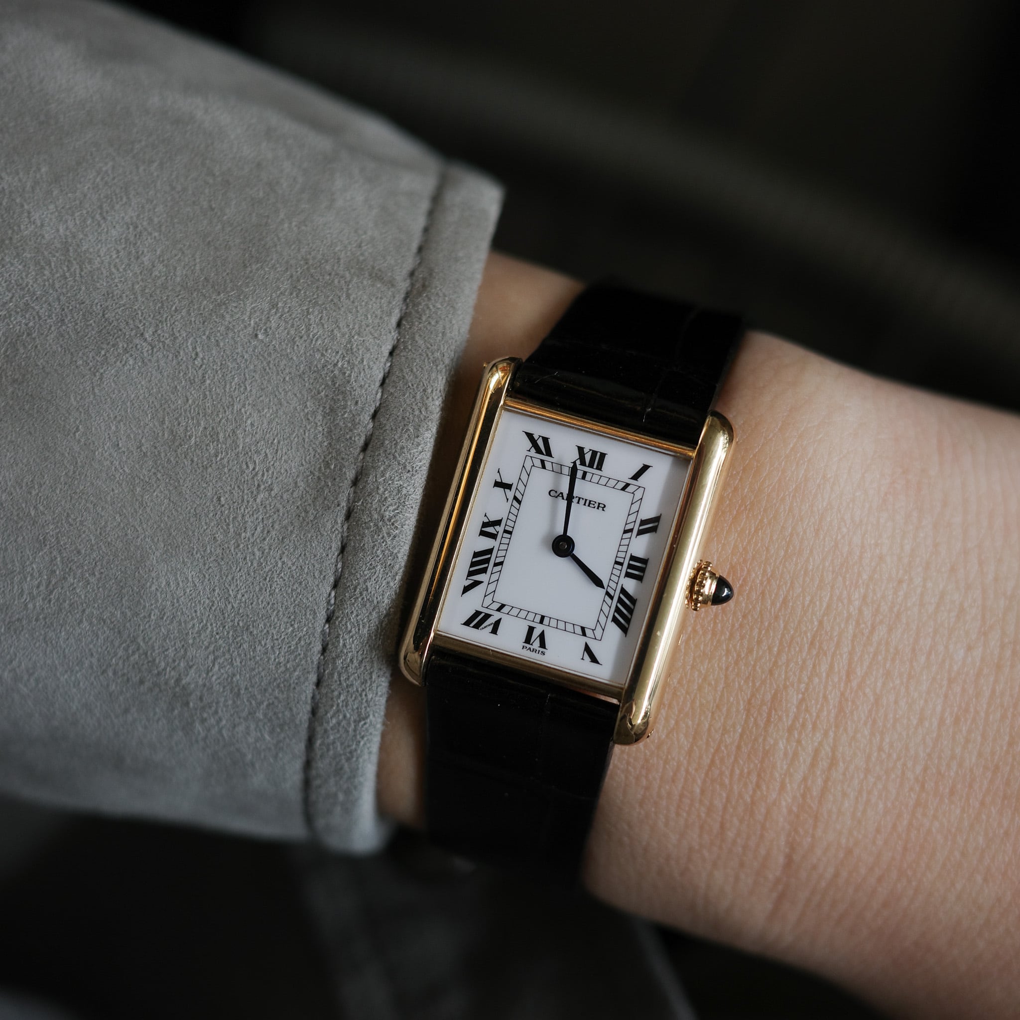 10/17まで【カルティエケア入力確認】 Cartier タンクルイ LM 10/17まで【カルティエケア入力確認】 Cartier タンクルイ LM 10/17