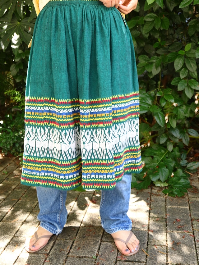 Ethnic embroidery skirt【6139】