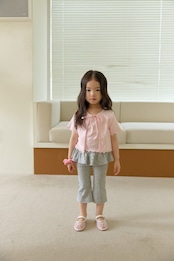 【取寄/韓国直送】Daily bebe 26/SM アイレットカーディガンセット|夏服|韓国子供服