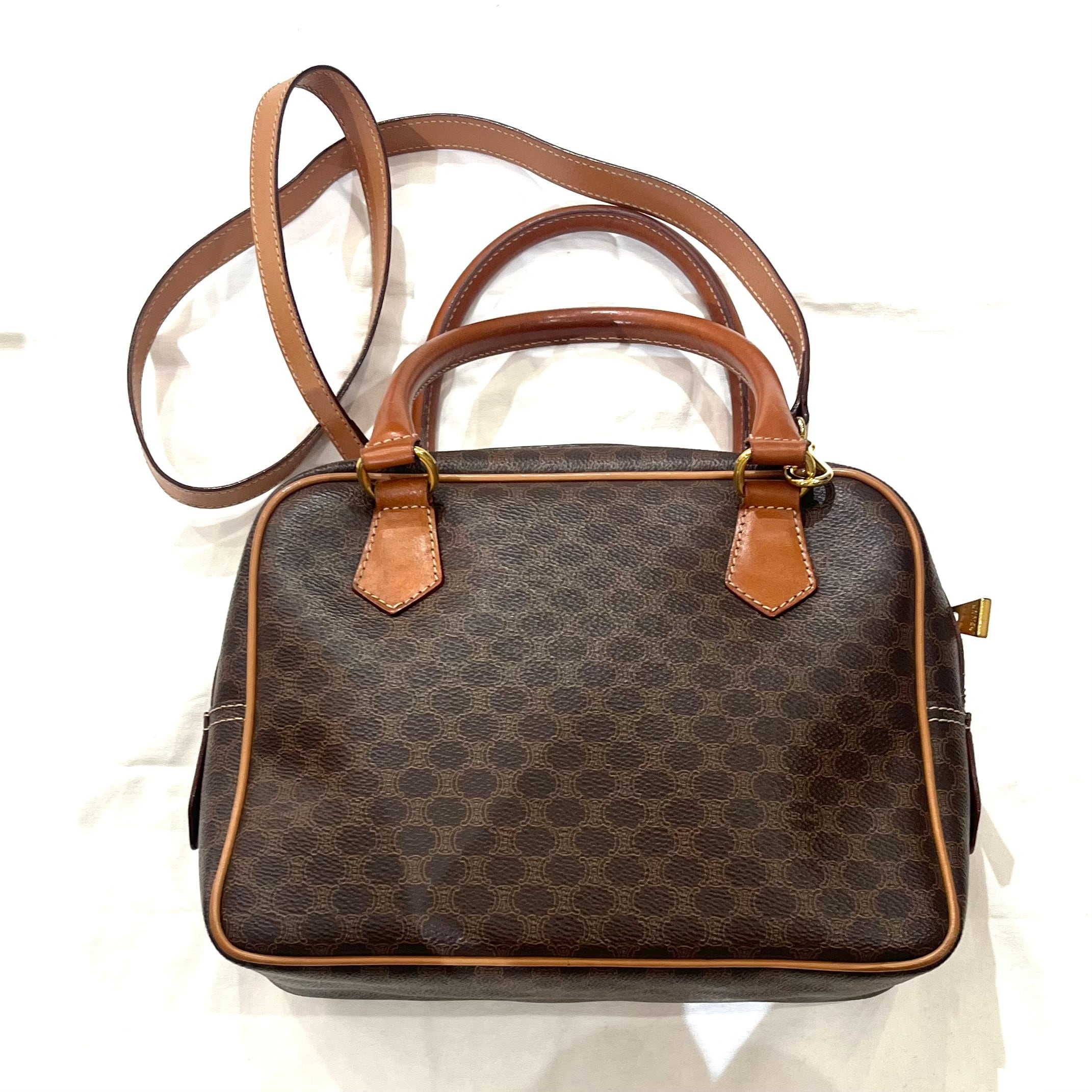CELINE】2972 ヴィンテージ セリーヌ マカダム柄 ブラゾン