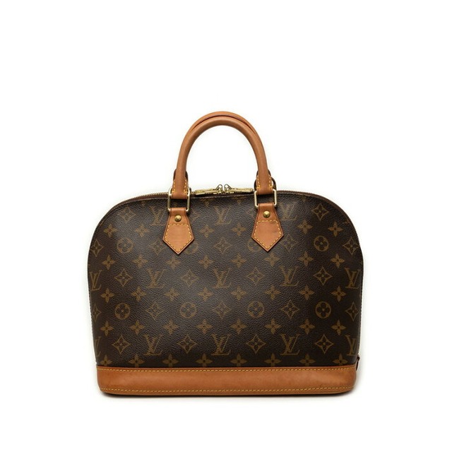 ルイ ヴィトン モノグラム アルマPM ハンドバッグ M51130 ブラウン PVC レザー レディース LOUIS VUITTON 【中古】