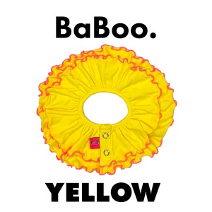 Baboo BiB - Yellow×Pink Line