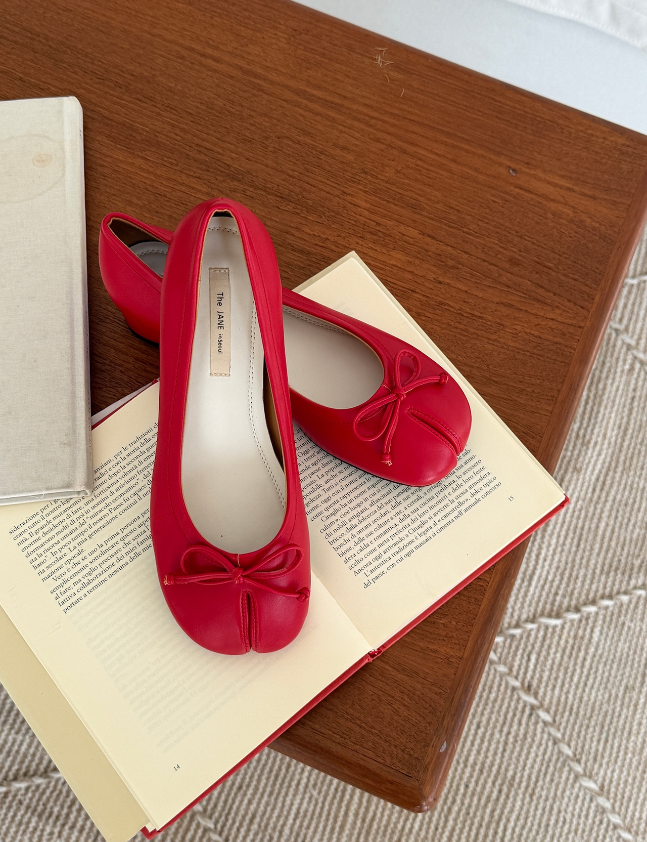 【新作5%OFF・3日間】Tabi Ribbon Pumps_3colors
