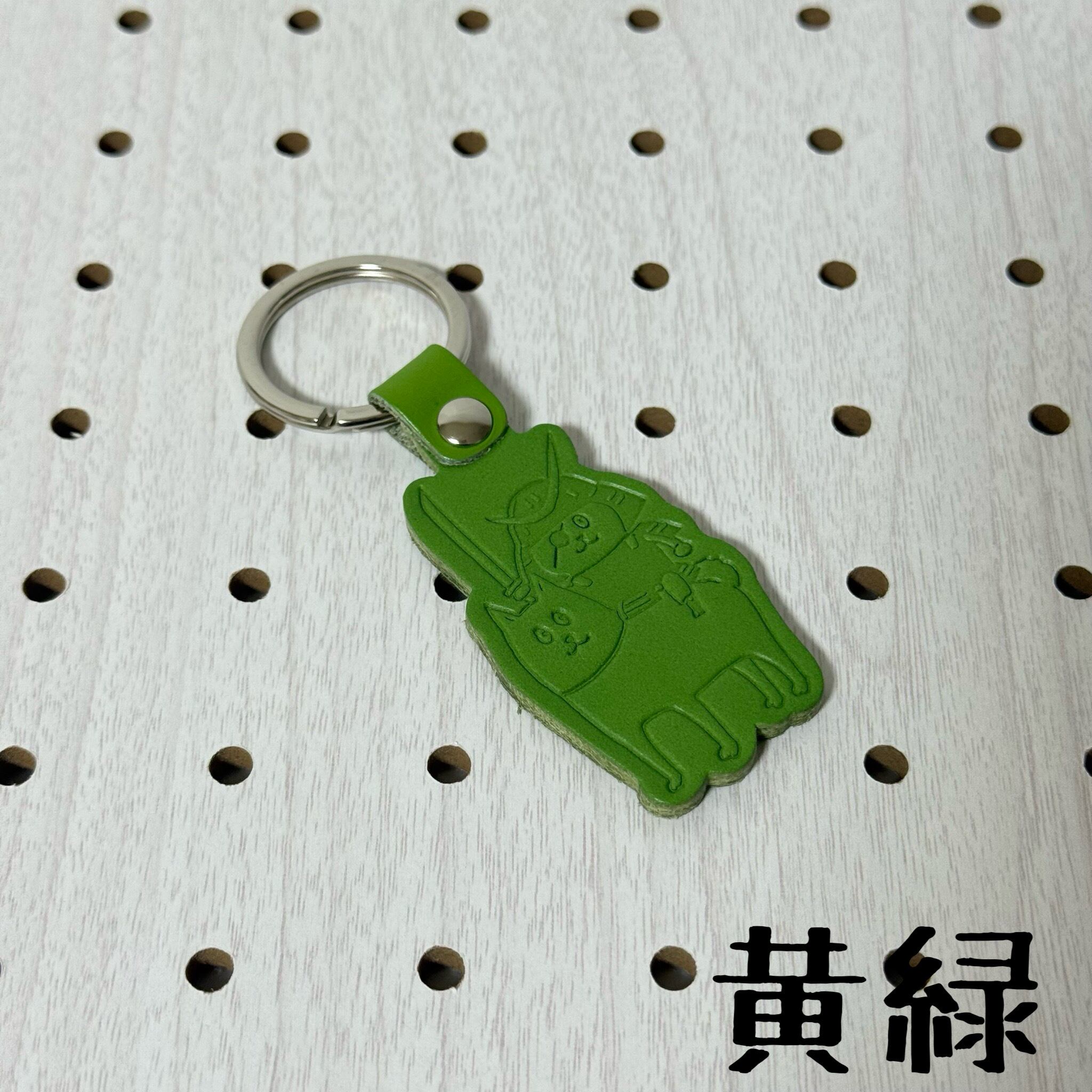ネコムネandシバ 革キーホルダー | TORCH-Online Shop-