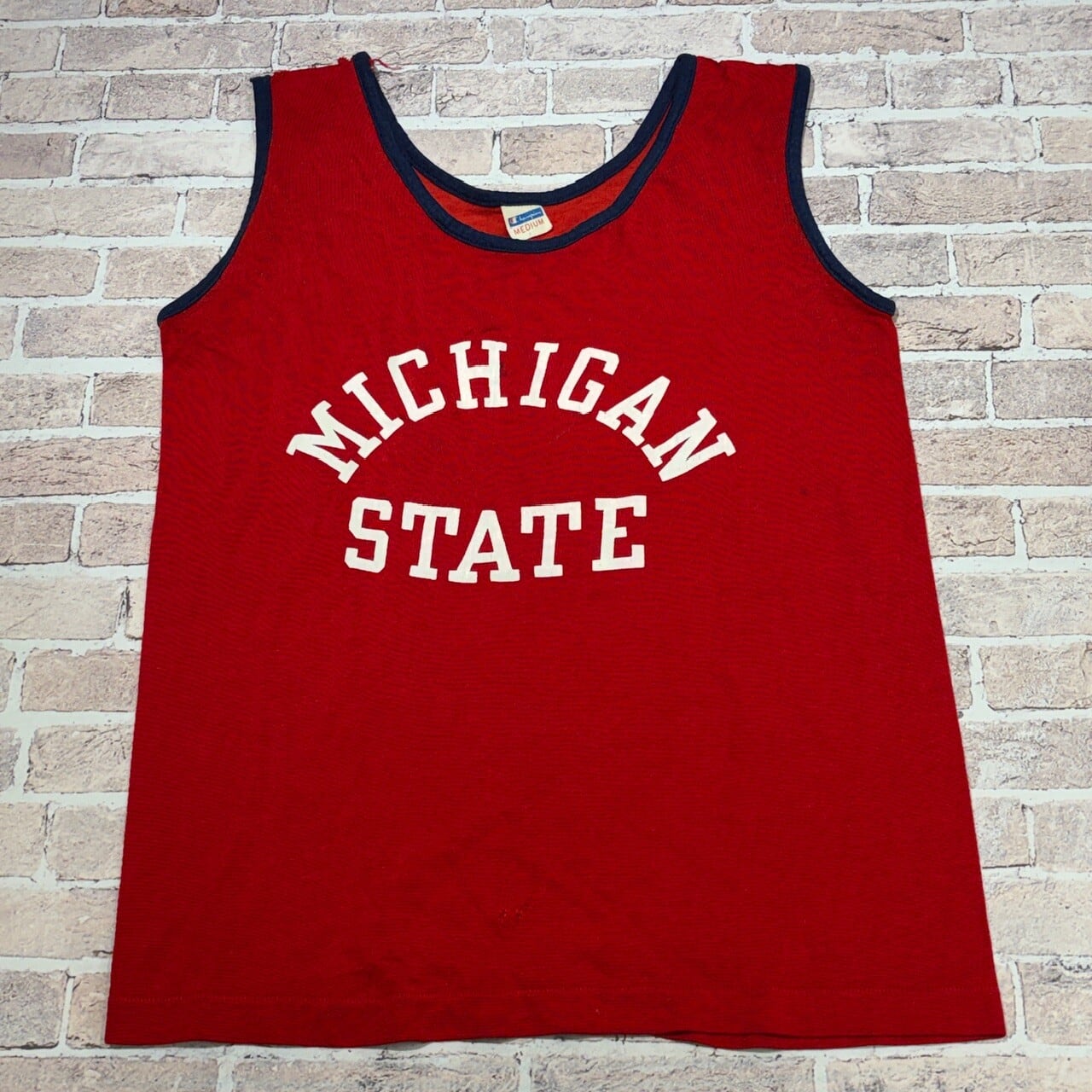 専用70sチャンピオンゲームシャツ/70sアルテックス 二点まとめ Ⓚ1970s CHAMPION ”MICHIGAN ATHLETIC” TANKTOP | safarionline