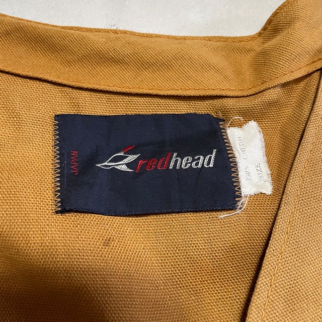 70年代 ヴィンテージ redhead ハンティングベスト メンズ 70s 古着 
