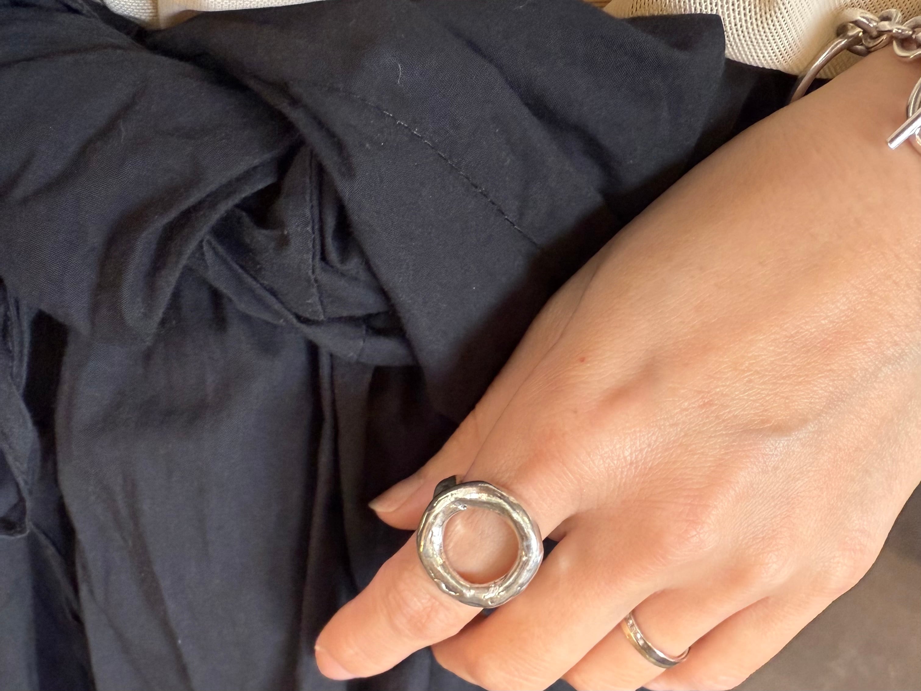Brigitta Barczi】O ring /SLV | CherLife