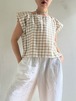 Rework Vintage Cloth Top By Carny Couture