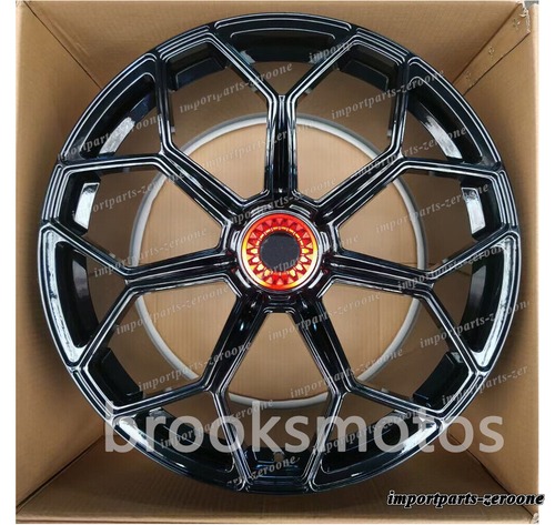 "Lamborghini Aventador LP700 SVJ 20インチ 21インチ ホイールブラックスタイル" -BRN-11919 鍛造 ★