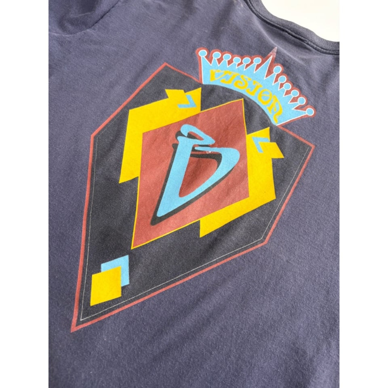 80〜90s VISION STREET WEAR L/S Tee MADE IN USA  Size L