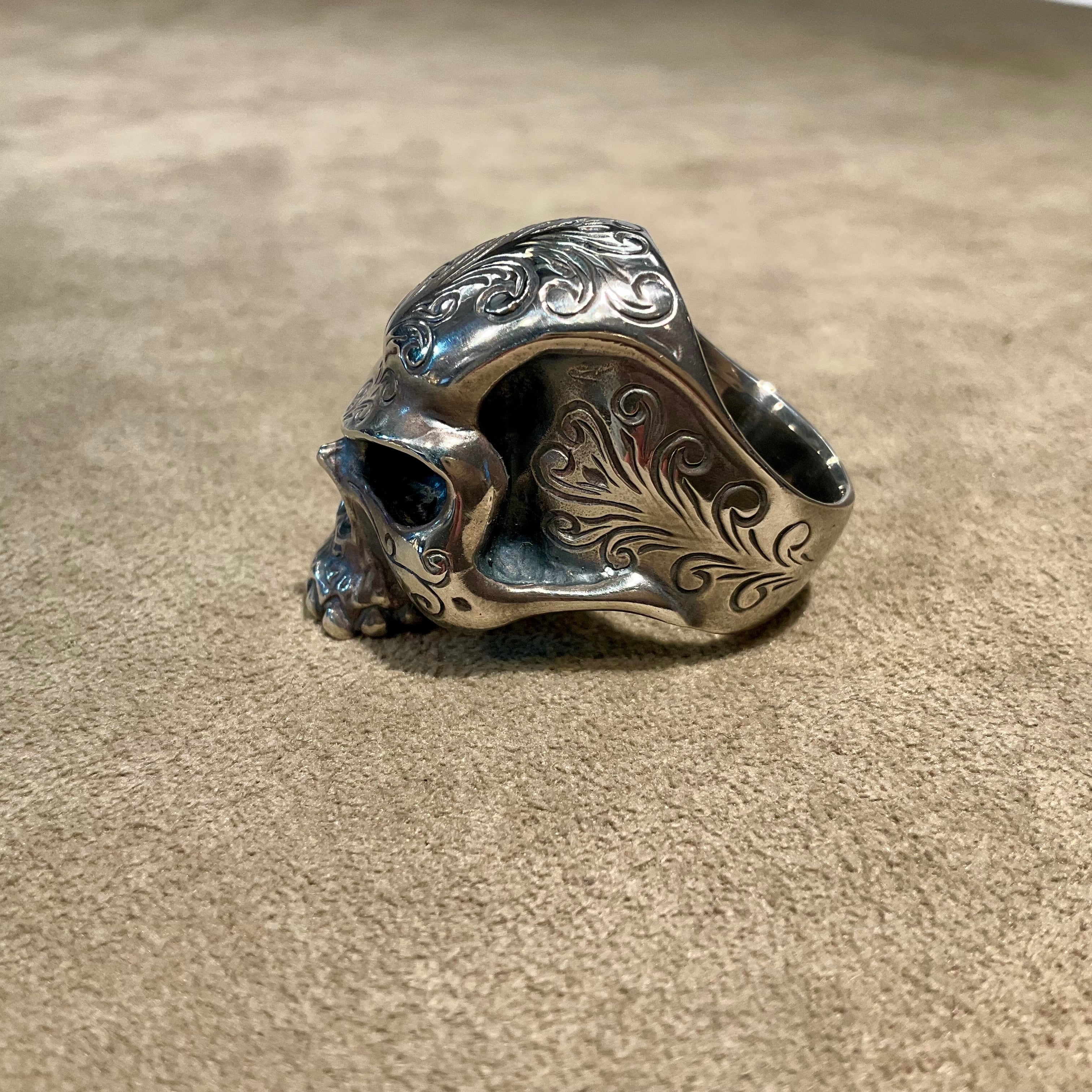 haraKIRI 唐草 髑髏 Ring | FirstOrderJewelry ファーストオーダー