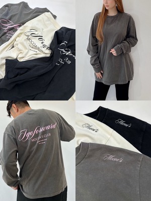MOCOA'S ロンT 2026 AW  I go forward ¥6,800+tax