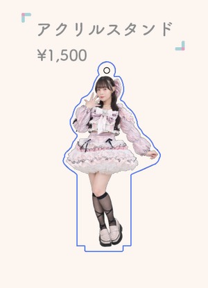 なこ 2026生誕 アクリルキースタンドホルダー