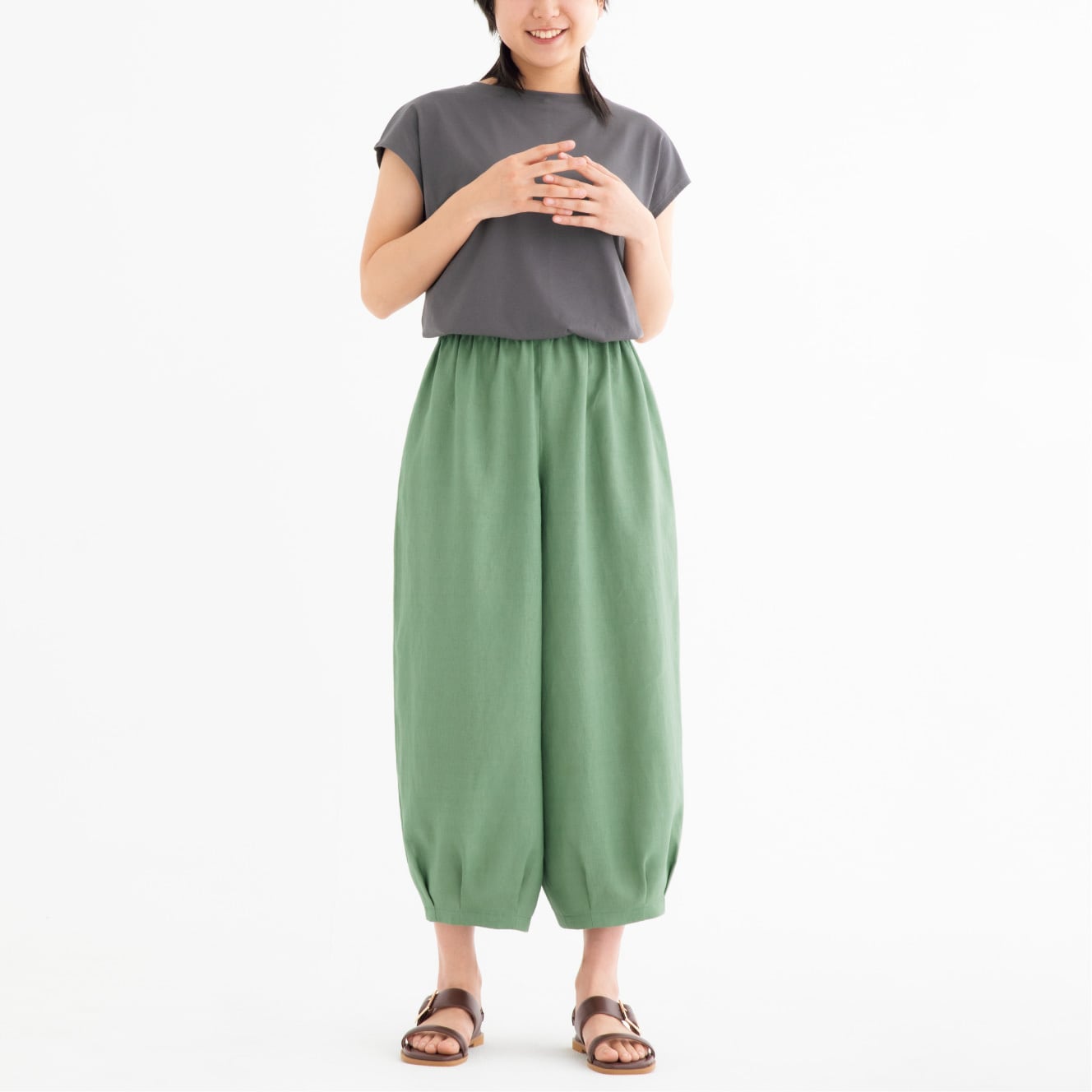 ウエストゴムのバルーンパンツ(6545) | 型紙、パターン専門ショップ