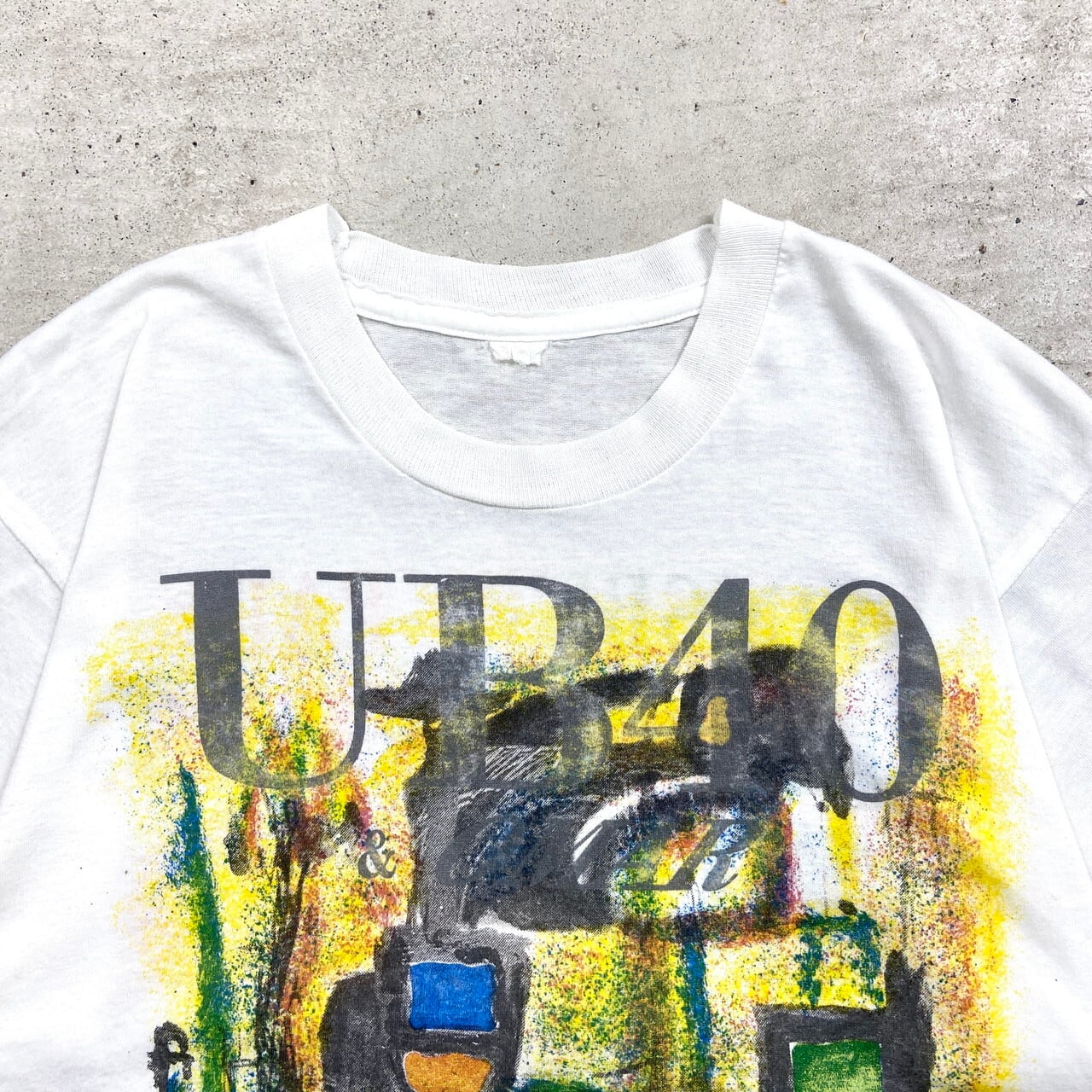 90年代 UB40 レゲエTシャツ バンドTシャツ アート メンズM相当 古着