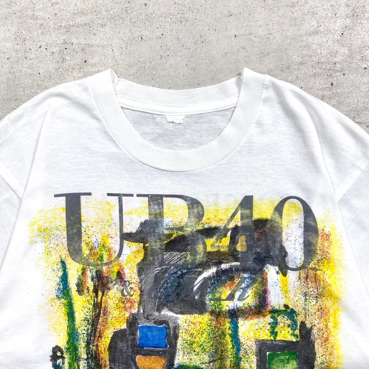 90年代 UB40 レゲエTシャツ バンドTシャツ アート メンズM相当 古着 