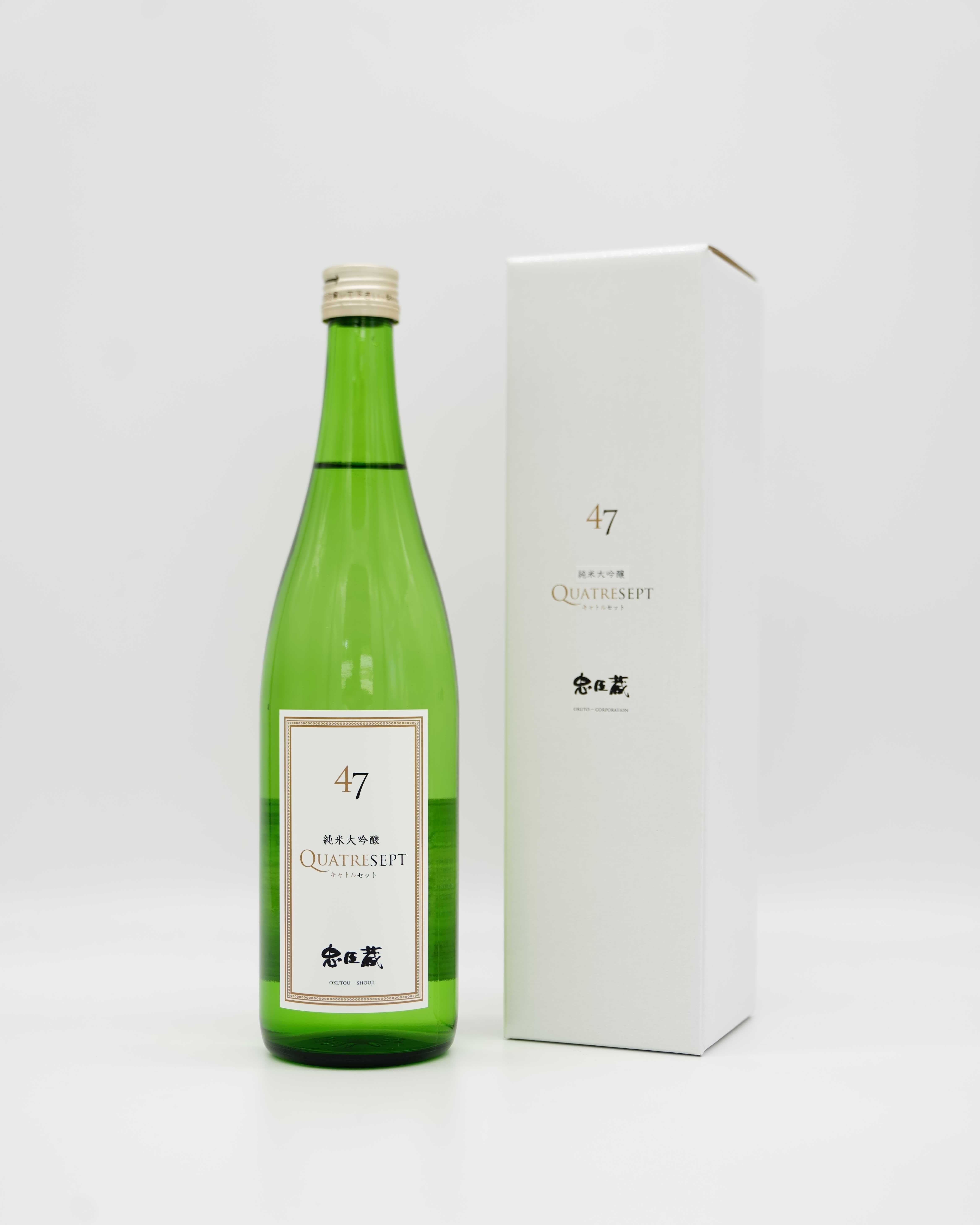 忠臣蔵 純米大吟醸 47 QUATRESEPT「キャトルセット」720ml | 奥藤商事