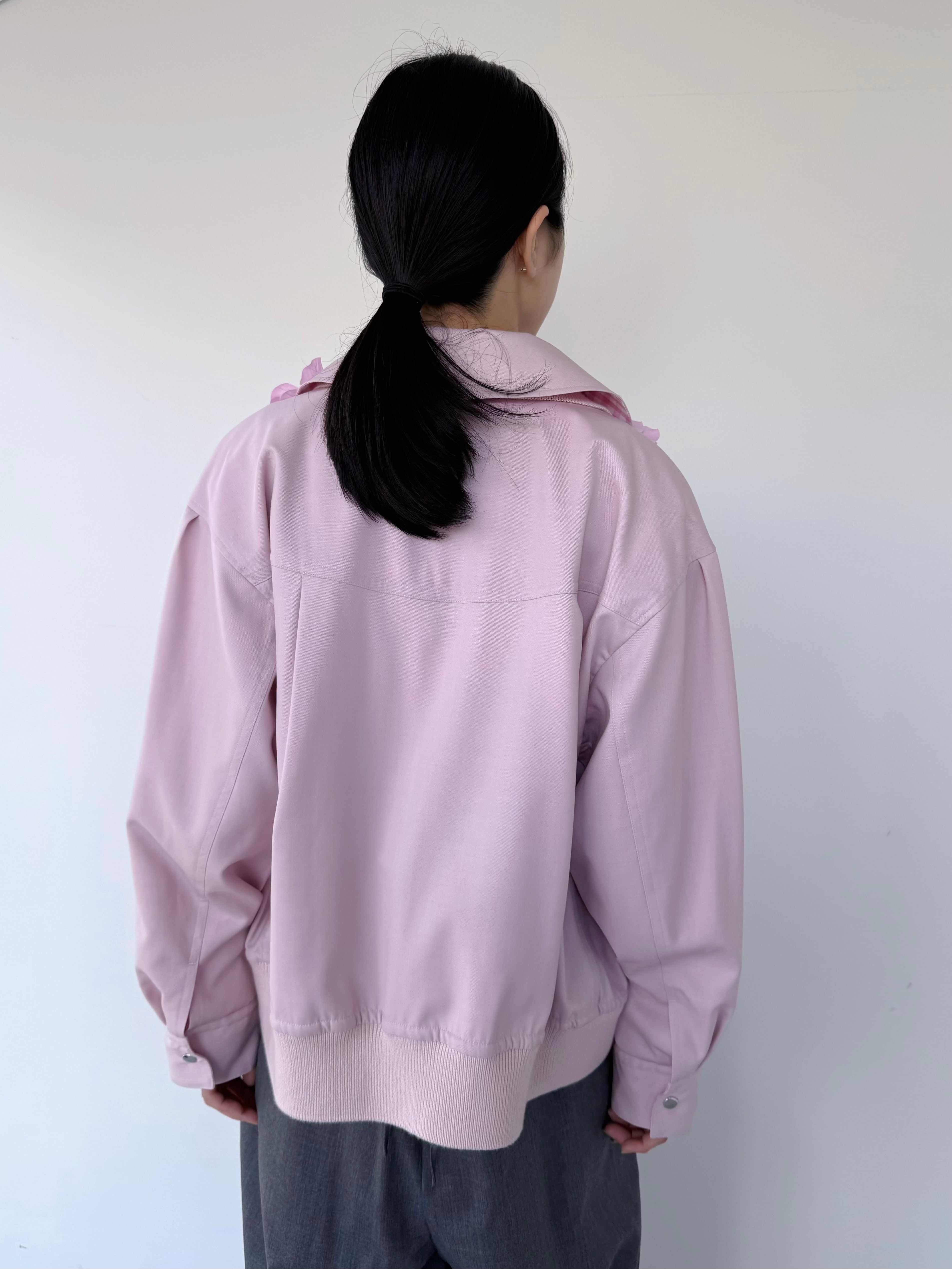 MUVEIL リバーシブルウィングトップウールブルゾン | KOKO