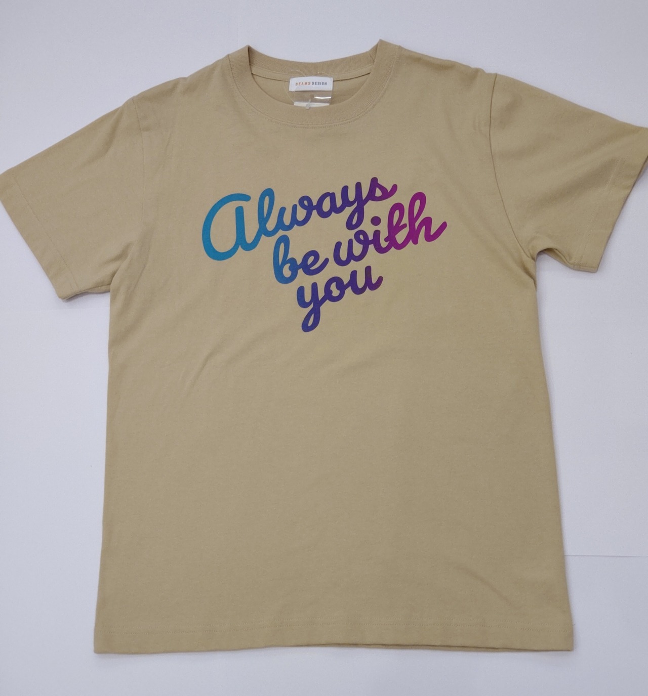 フエキ TシャツB ベージュ -Fueki by BEAMS DESIGN-