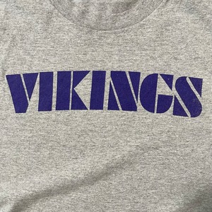 【NFL】Minnesota Vikings Tシャツ ミネソタバイキングス XL ビッグサイズ バックプリント US古着