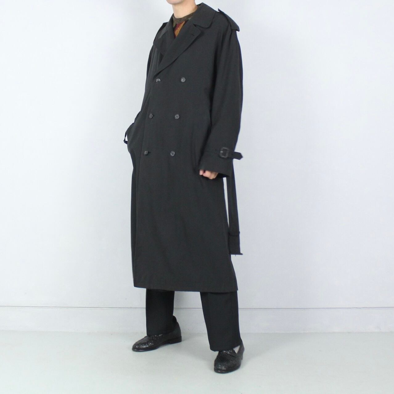 NEWPORT HARBOR スムースダブルトレンチコート made in USA【CU-2434 