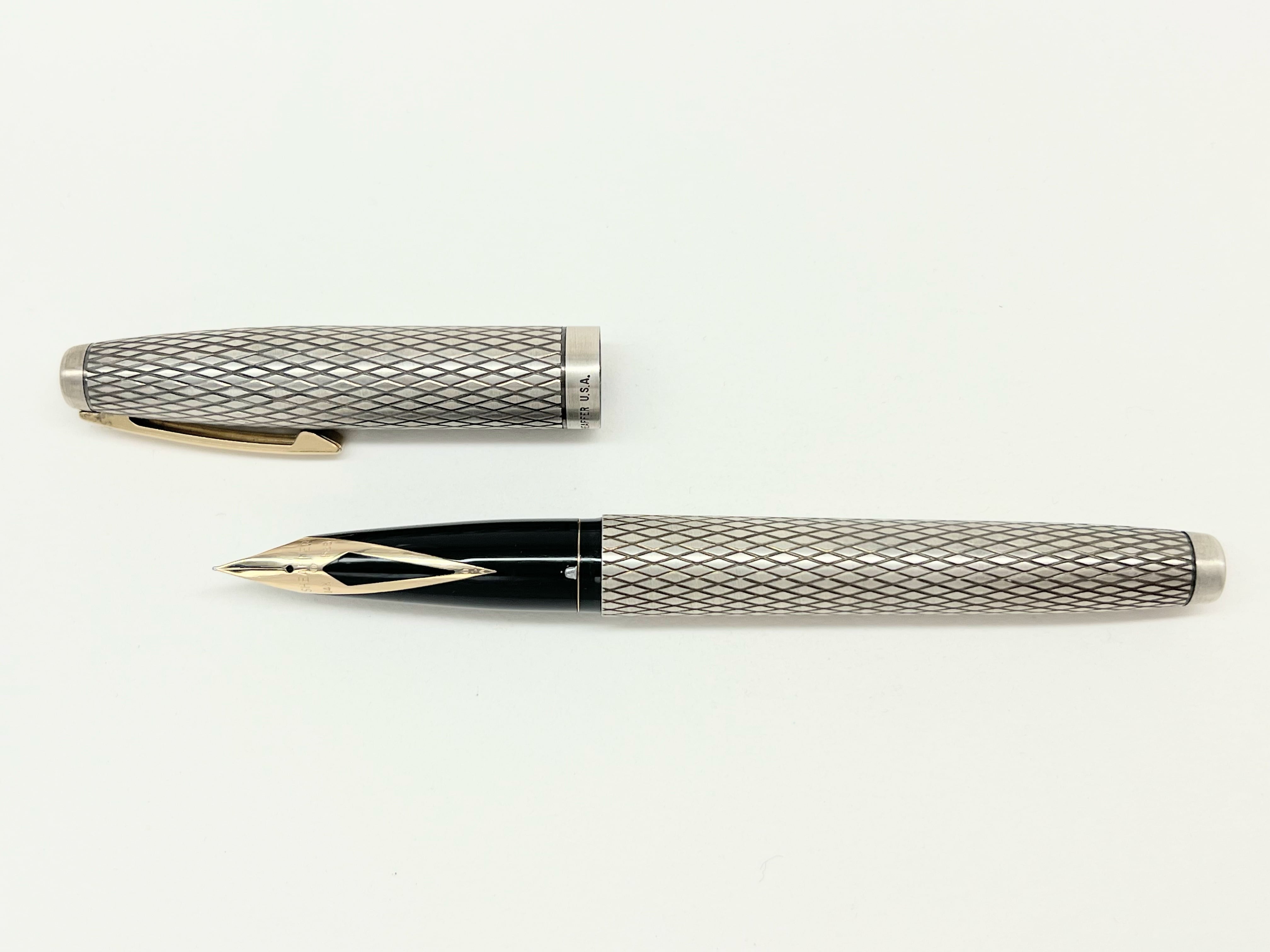 '70s　シェーファー インペリアル シルバー　SHEAFFER IMPERIAL　（極細字）　14K　　　　　02941