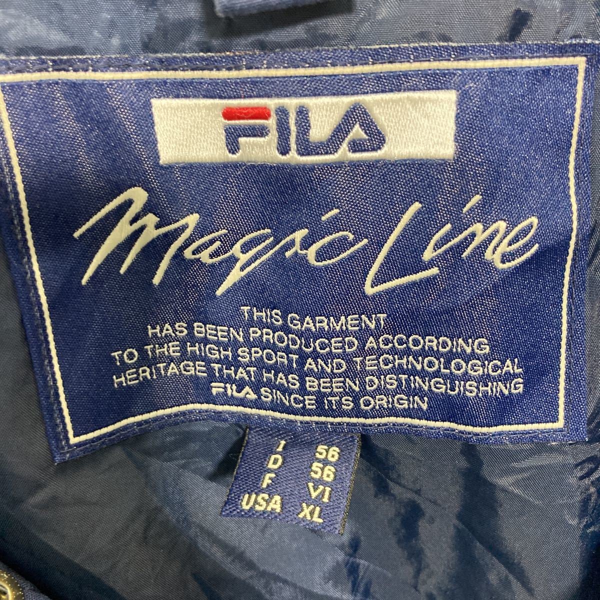 FILA Magic Line マウンテンジャケット XLサイズ ビッグサイズ フィラ
