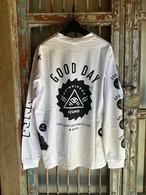 GOOD DAY SP L/S TEE M size WHITE GOAT