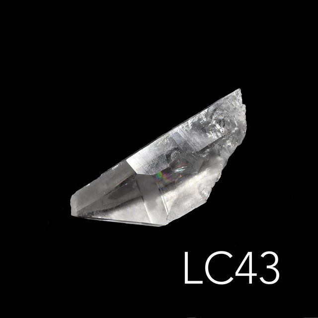 《虹入り》レムリアンシード クリスタル ポイント 1個売り ブラジル産 LC42-43