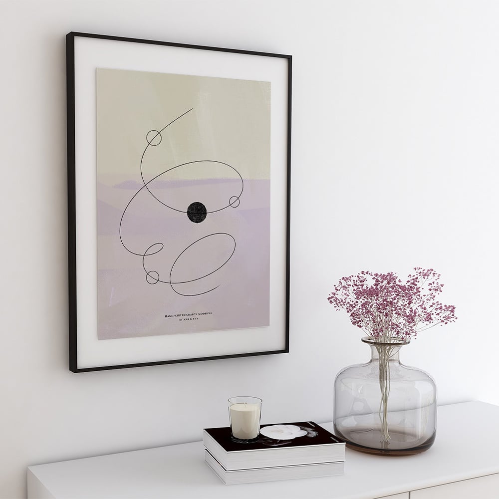 アートインテリア ELEMENTS（インテリア） アート パネル フレーム付き 抽象画