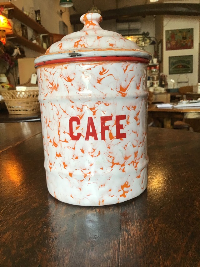 フランスアンティークキャニスター CAFE | windsor