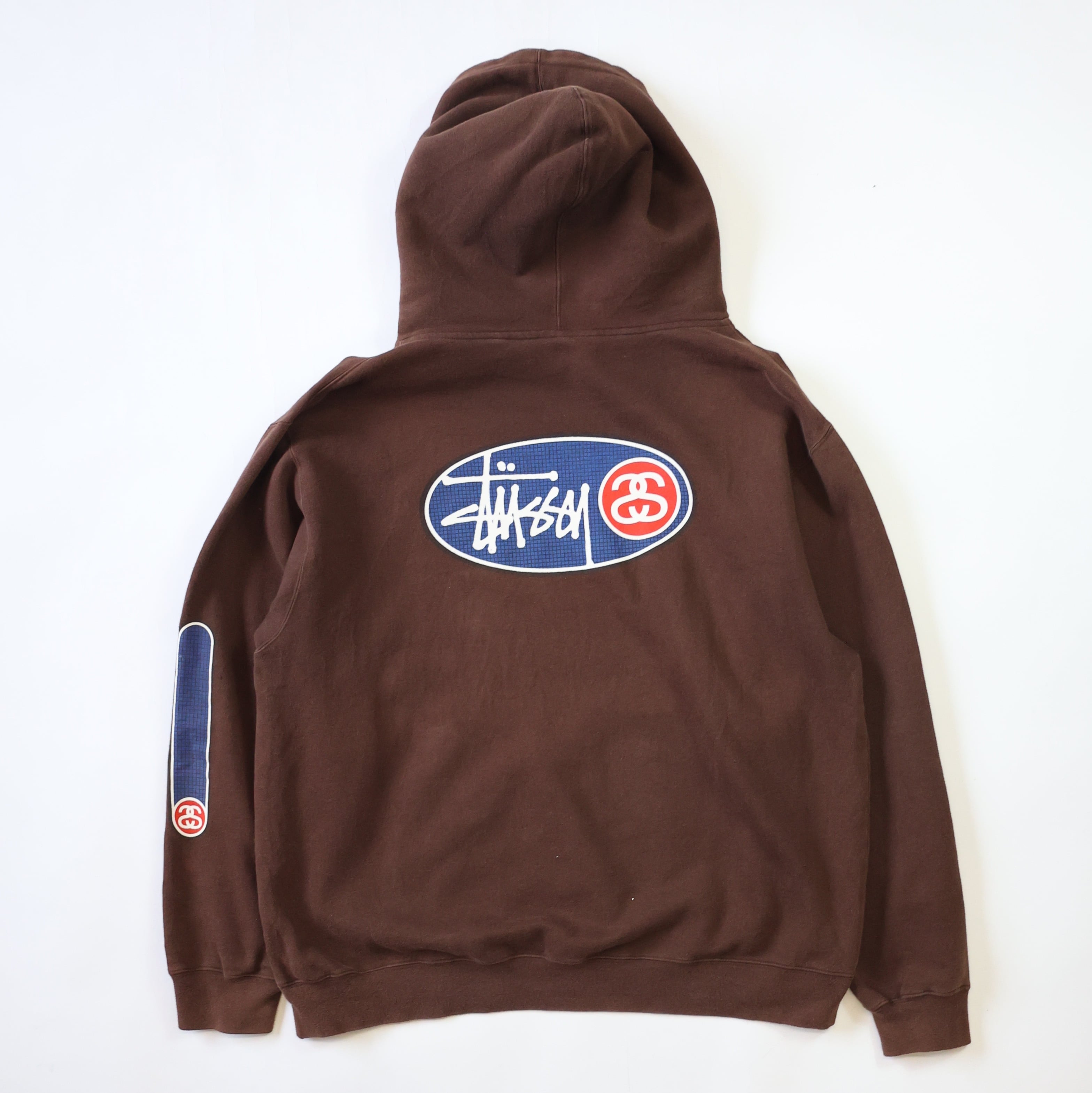 90-00S STUSSY LOGO HOODIE