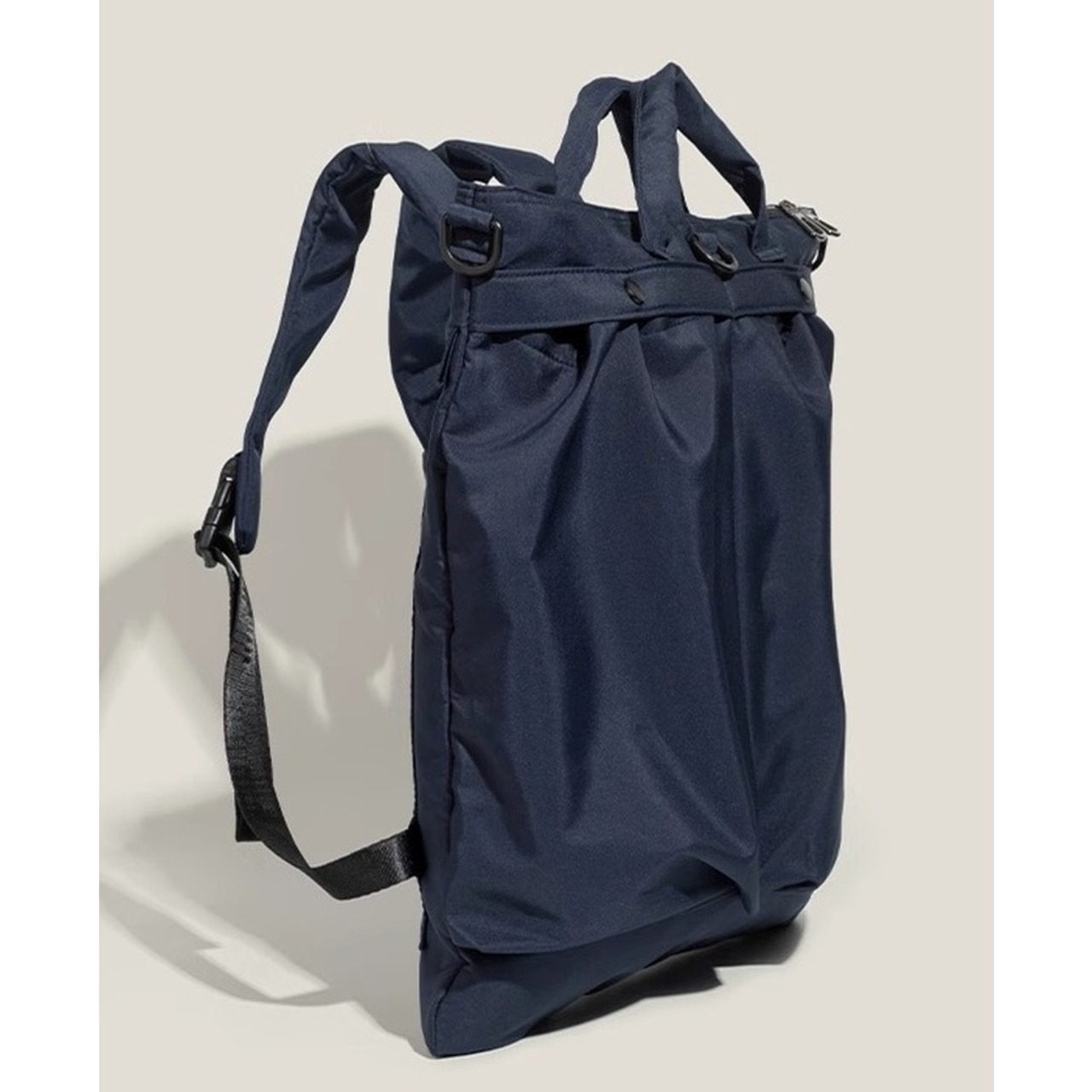 2WAY Drawstring Type Nap Sack Backpack ◇2color H0722
