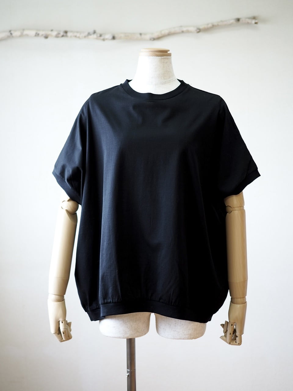 シンプルドルマンTシャツ <ブラック>