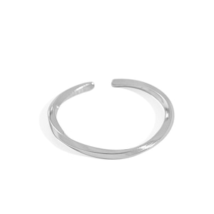 s925 Twist Ring【SILVER】