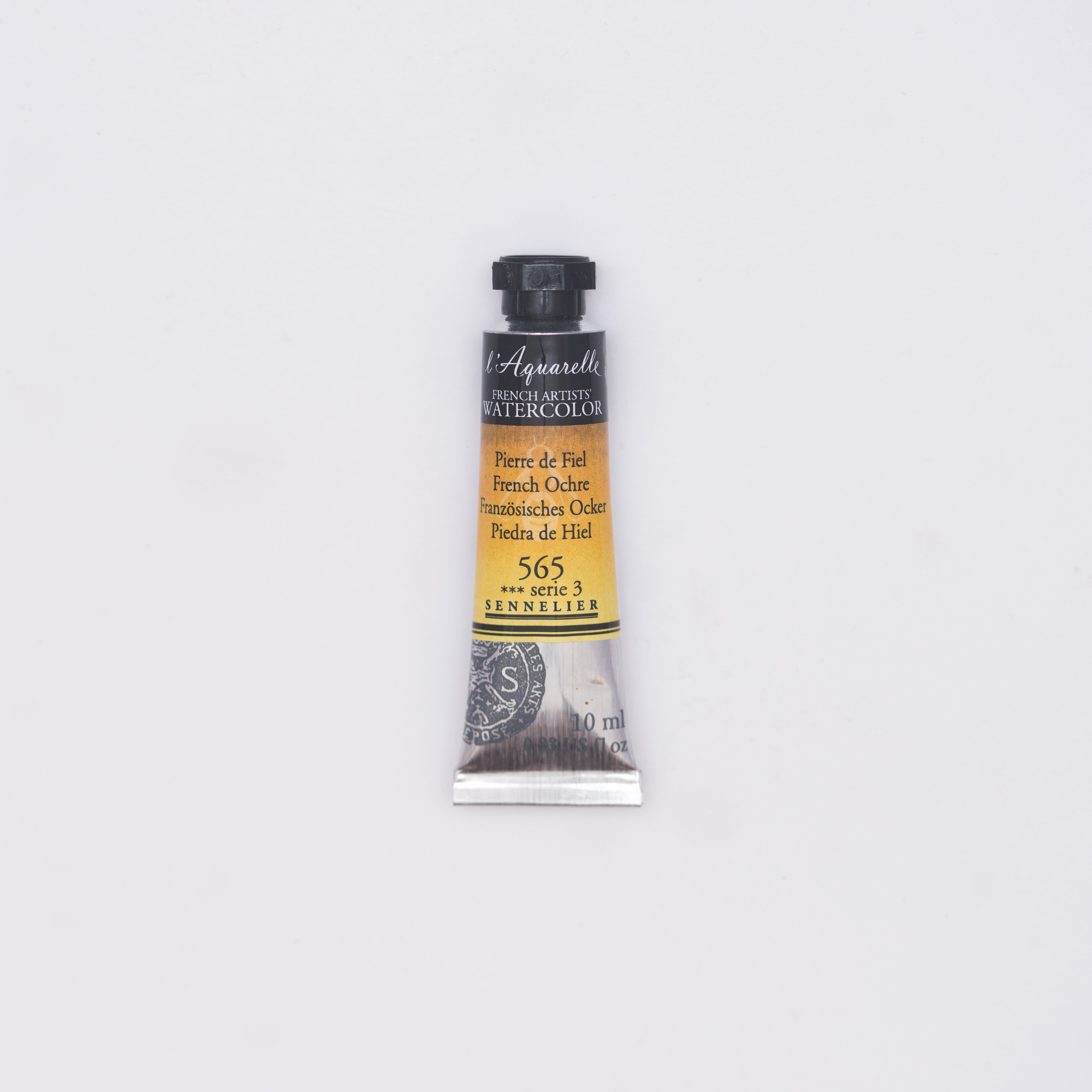 セヌリエWC 565 フレンチ・オーカー 透明水彩絵具 チューブ10ml Ｓ1
