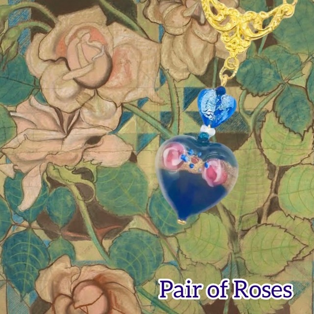 シャガールの薔薇ネックレス