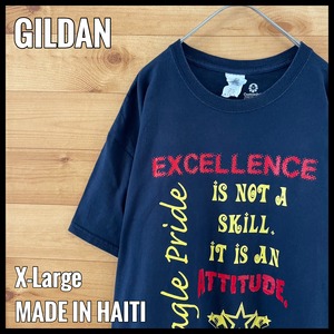 【GILDAN】CustomInk  デザインTシャツ バックプリント ビッグサイズ XL US古着 アメリカ古着