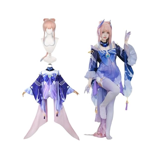 神併良品] チャスカ コスプレ ウィッグ付き チャスカ 原神 コスプレ